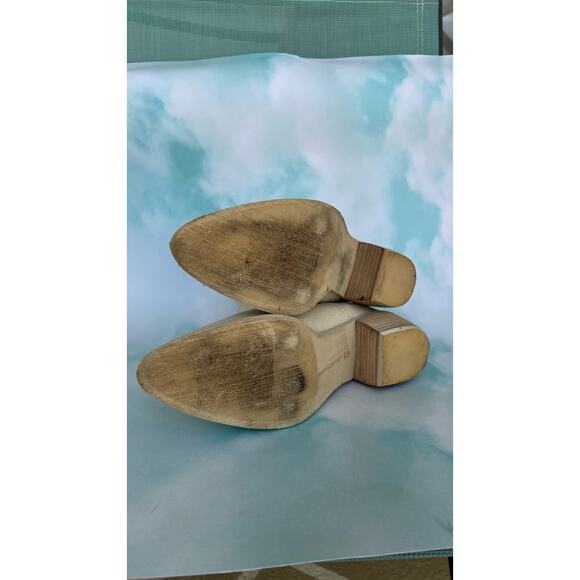 Band of Gypsies Women's Western Booties Natural Linen Color Size 9.5 Breathable - Picture 6 of 9